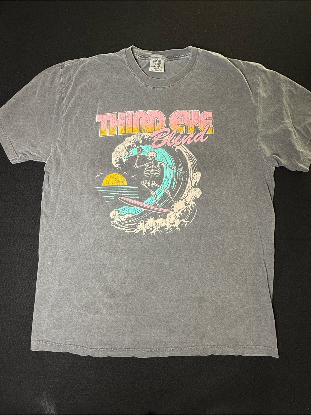 Third Eye Blind Summer Gods Tour 2024 T-Shirt XL — Comfort Colors